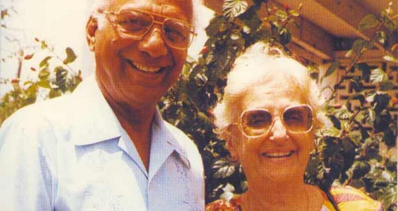 Dr Cheddi Jagan and Mrs Janet Jagan