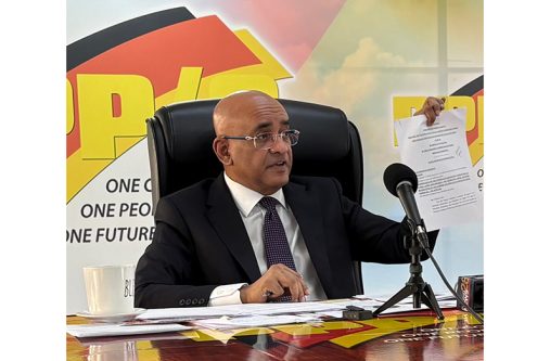 PPP General Secretary, Bharrat Jagdeo