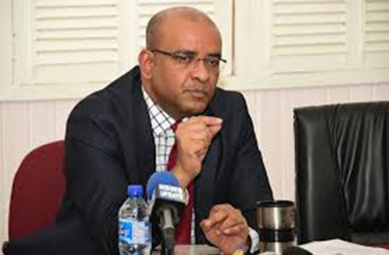 Leader of the Opposition Bharrat Jagdeo