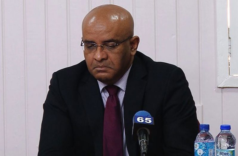Opposition Leader, Mr. Bharrat Jagdeo