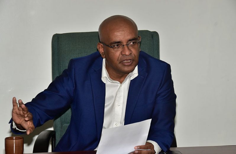 Leader of the Opposition, Bharat Jagdeo (Adrian Narine photo)