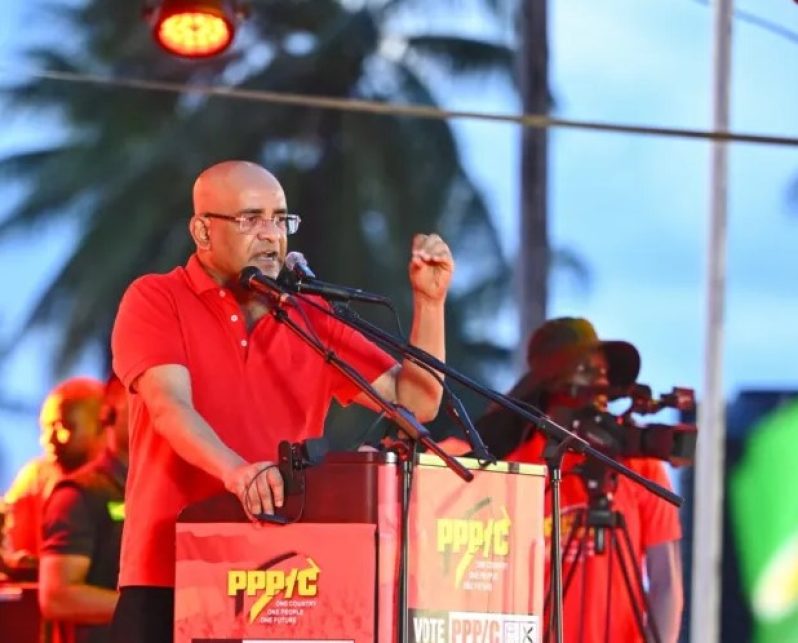 Vice President, Dr Bharrat Jagdeo,