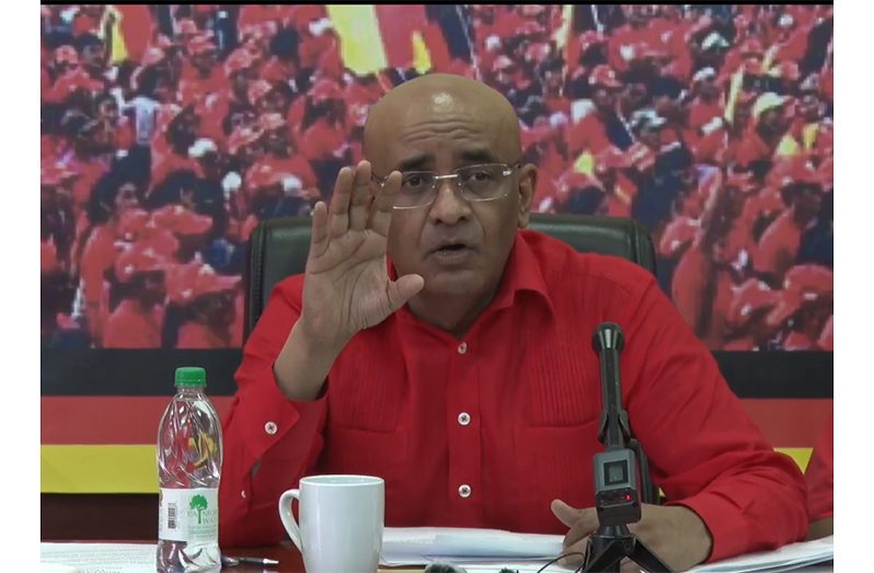 PPP General Secretary, Dr Bharrat Jagdeo