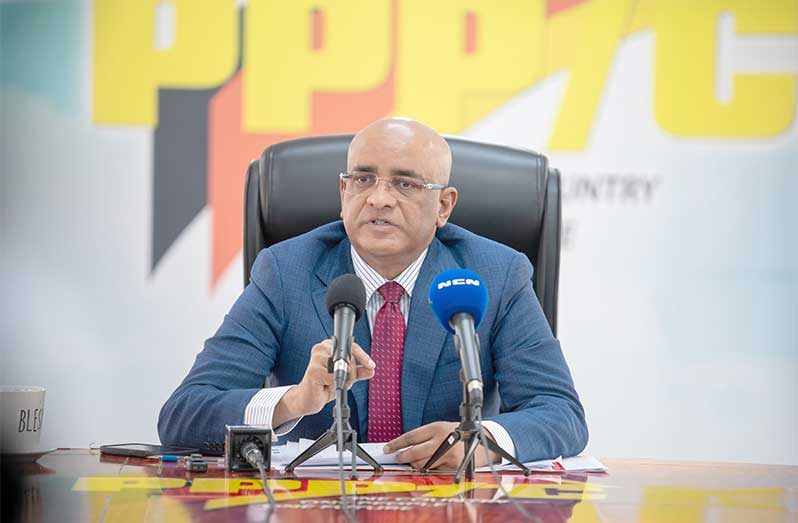 PPP/C General Secretary Dr. Bharrat Jagdeo (Delano Williams photo)
