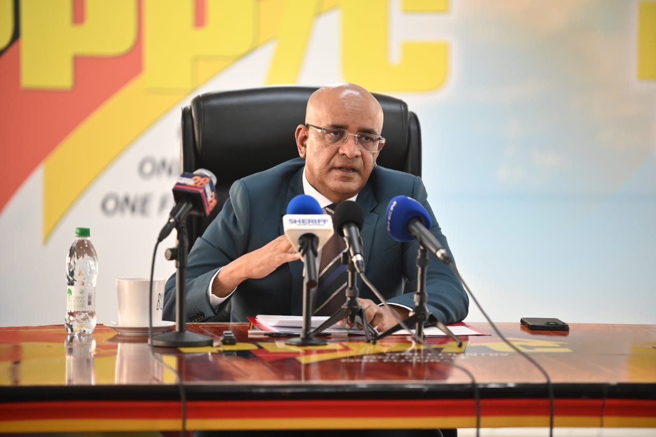 Guyana's Vice President Dr. Bharrat Jagdeo (Delano Williams)