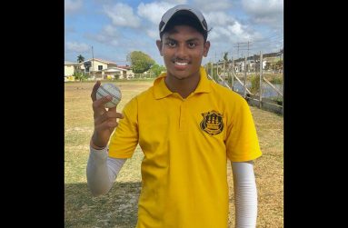 Vickash Jaikaran finished with 4-18 from six overs.