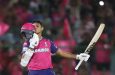 Jaiswal hit his second IPL century to guide Rajasthan Royals chase
