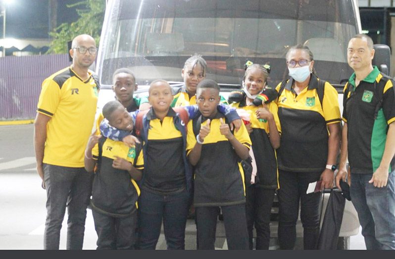 The Jamaica team