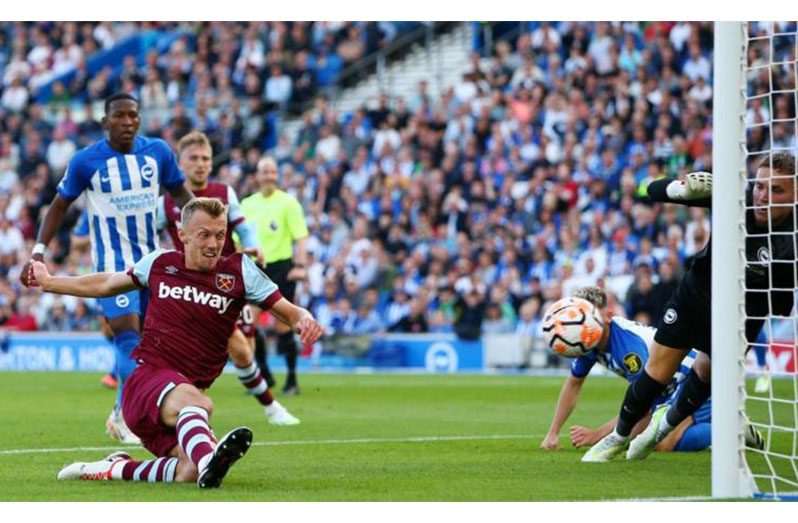 James Ward-Prowse's opener was the midfielder's 50th Premier League goal