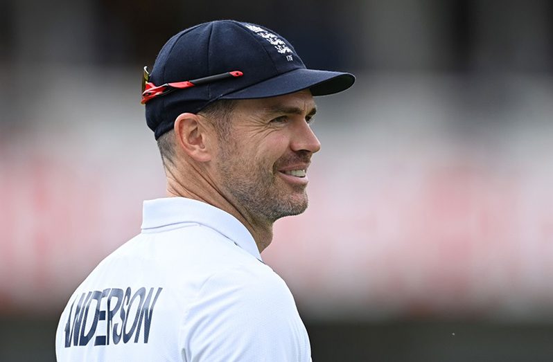 James  Anderson will be playing in his 182nd Test