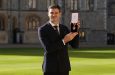 James-Anderson James Anderson receives his knighthood at Windsor Castle  •  Getty Images