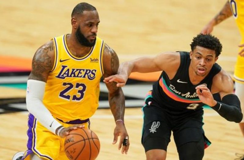 LeBron James was the Finals' most valuable player (MVP). Lakers won their first NBA title a decade ago last October.