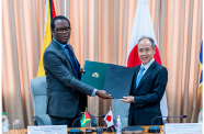 Guyana and Japan, on Thursday, signed a Concessional Loan to
Co-Finance the country’s Climate Resilient Water and Sanitation
Infrastructure Improvement Programme with the Inter-American
Development Bank (Delano Williams photo)