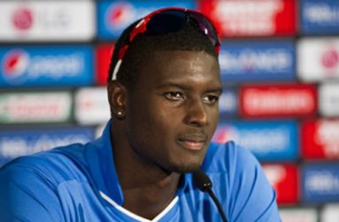West Indies captain Jason Holder