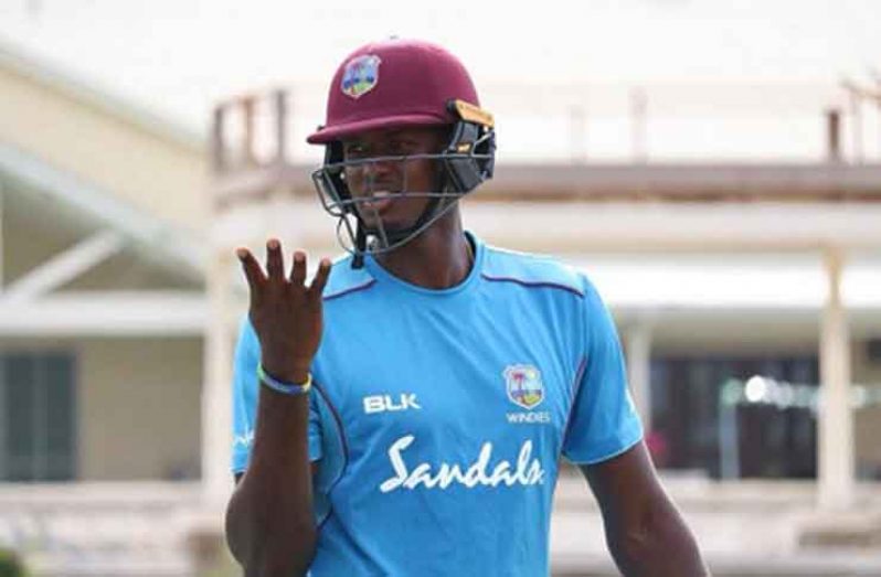 West Indies captain Jason Holder