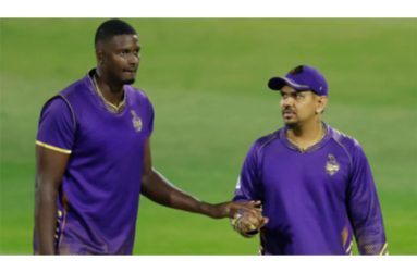 Jason Holder (left) will lead the Los Angeles Knight Riders in the 2025 Major League Cricket, while Sunil Narine (right) will serve as his deputy