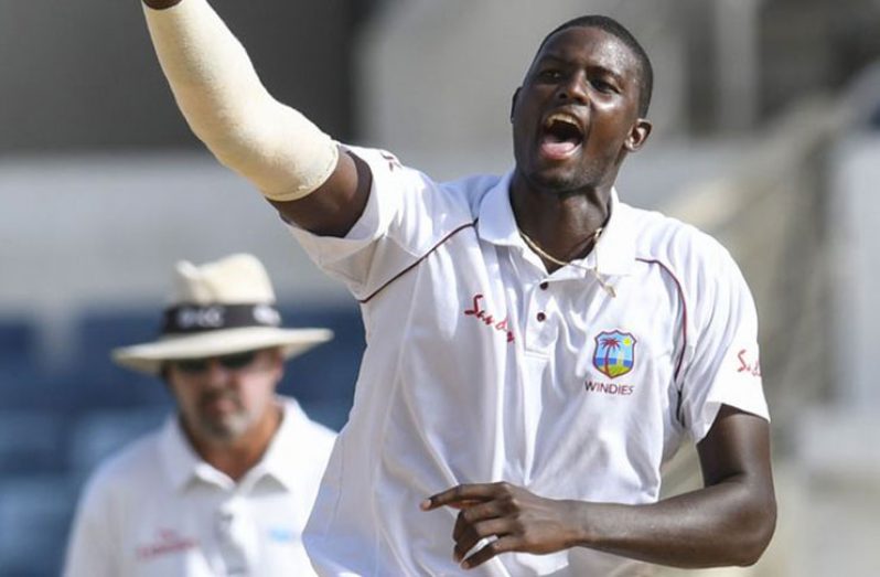 West Indies captain Jason Holder.