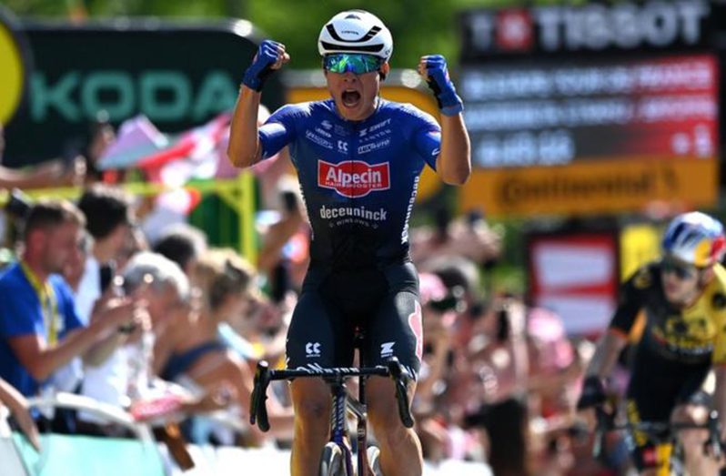 Jasper Philipsen has now won three stages of the Tour de France in his career.