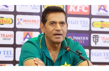 Aaqib Javed will continue in his role as one of the selectors  •  AFP via Getty Images