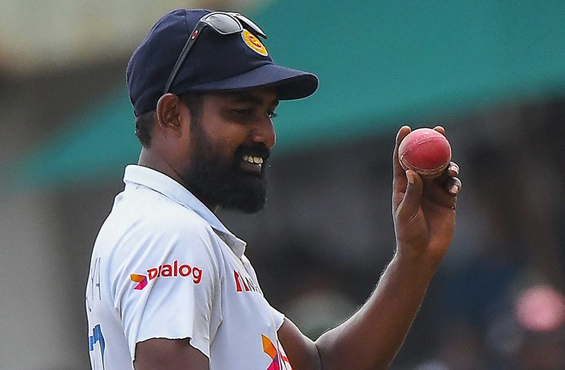 Left-arm spinner Prabath Jayasuriya claimed his fourth five-wicket haul in just his third Test as he and Ramesh Mendis snuffed out any chance of Pakistan holding on for a draw.