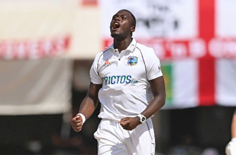 Fast bowler Jayden Seales