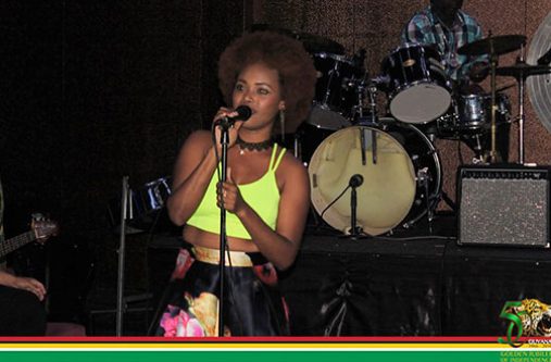 Tennicia DeFreitas, the feature performer at International Jazz Day