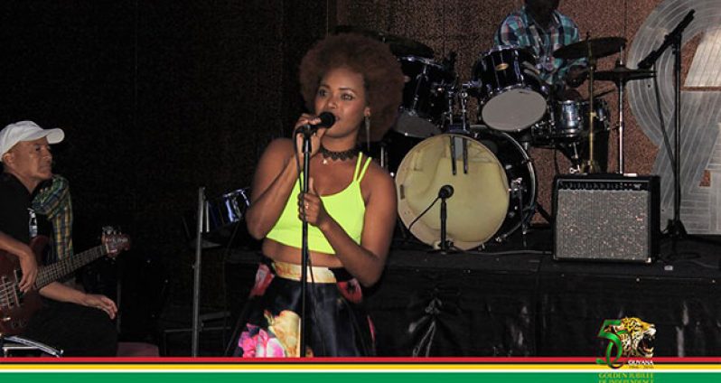 Tennicia DeFreitas, the feature performer at International Jazz Day