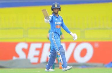 Jemimah Rodrigues scored a career-best 123 in India's win.