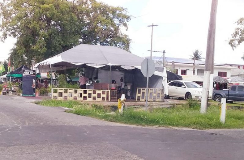 The Jerk Hut on Cummings Street.