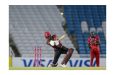 Jewel Andrew on the go during his knock of 47 against the T&T Legions (Photo courtesy CWI Media)