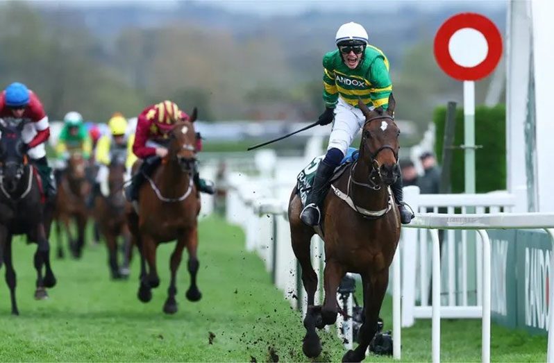 I Am Maximus' victory is jockey Paul Townend's first in the Grand National