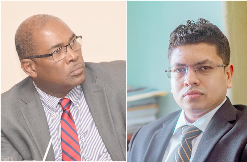 AFC Presidential Candidate Nigel Hughes and Financial Analyst Joel Bhagwandin