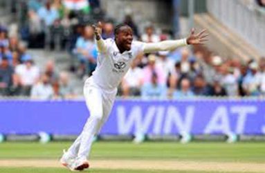 Jofra Archer has taken nine wickets in three Tests on the Ashes tour