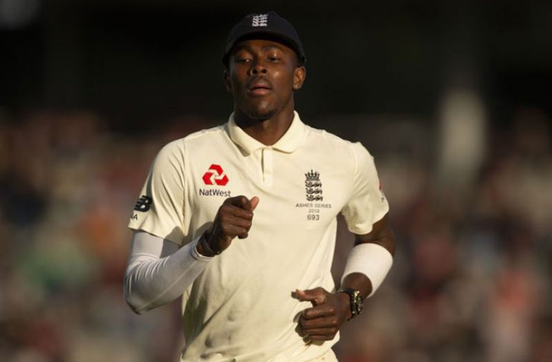 Jofra Archer did not seem the same in the fourth Test at Manchester, though. (Photo by Visionhaus)