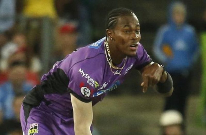 Jofra Archer was signed for £800 000 in the IPL auction in January 2018.