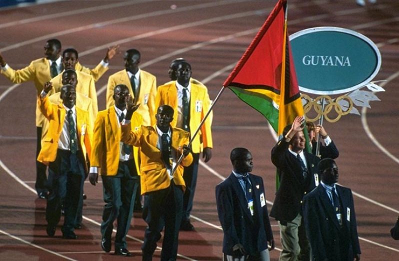 : FLASH BACK! John Douglas, Guyana's flag bearer for the 1996 Olympic Games, was the last boxer to represent the Golden Arrowhead at an Olympic Games.