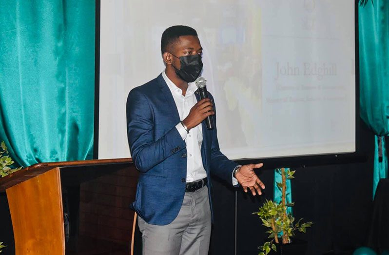 Director of Business and Entrepreneur Development at the Ministry of Tourism, Industry and Commerce, John Edghill
