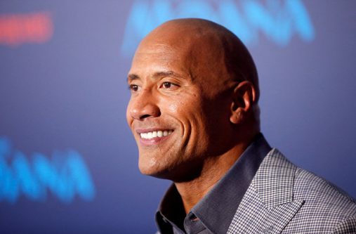 Actor Dwayne Johnson poses at the world premiere of Walt Disney Animation Studios' "Moana" as a part of AFI Fest in Hollywood, California, U.S. on November 14, 2016 (REUTERS/Danny Moloshok)