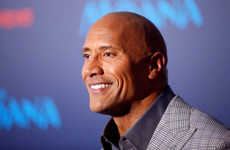 Actor Dwayne Johnson poses at the world premiere of Walt Disney Animation Studios' "Moana" as a part of AFI Fest in Hollywood, California, U.S. on November 14, 2016 (REUTERS/Danny Moloshok)