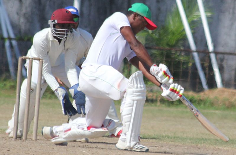 Leon Johnson’s innings was superb