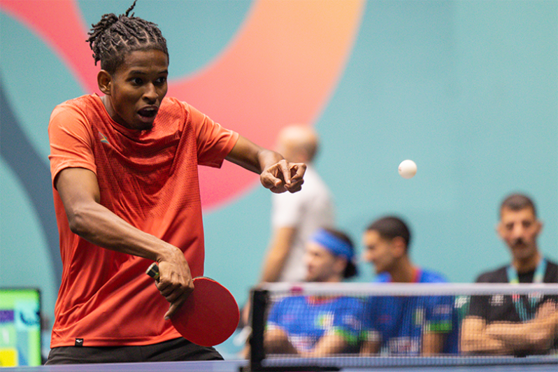 Elishaba Johnson at the Islamic Games