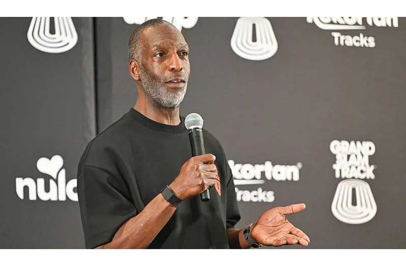 Michael Johnson founded Grand Slam Track in 2024