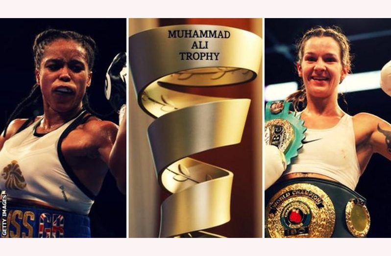 Participants in the super-featherweight tournament have not yet been named but Britain's Natasha Jonas (left) and Terri Harper compete at the weight.