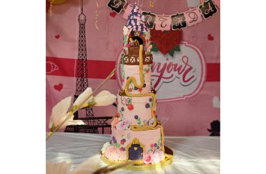 A Rupunzel cake made by Jonathan Parshotam at Sabrina’s Cake Creations