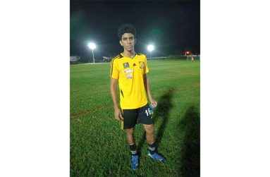 Golden Stars Goal Scorer – Nicholas Jones.