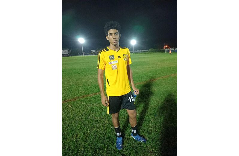 Golden Stars Goal Scorer – Nicholas Jones.