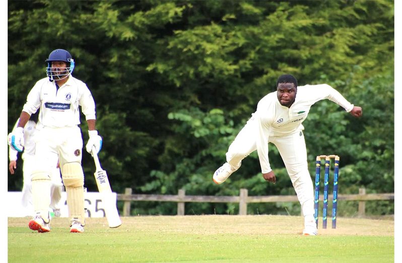 GDF pacer Joshua Jones took 72 wickets from 21 matches on his debut in England