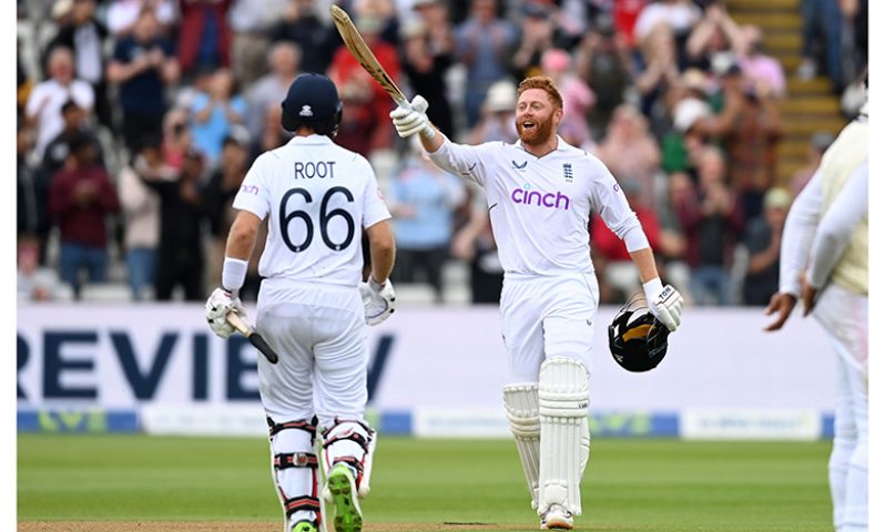 Jonny Bairstow scored his fourth hundred in five innings and sixth this year (Photo: Getty Images)