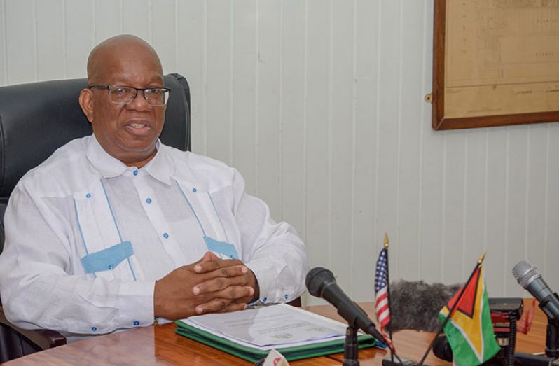 Minister of Finance Winston Jordan