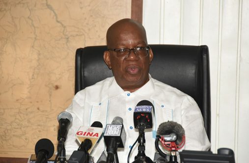 Finance Minister, Winston Jordan